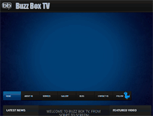 Tablet Screenshot of buzzbox.tv